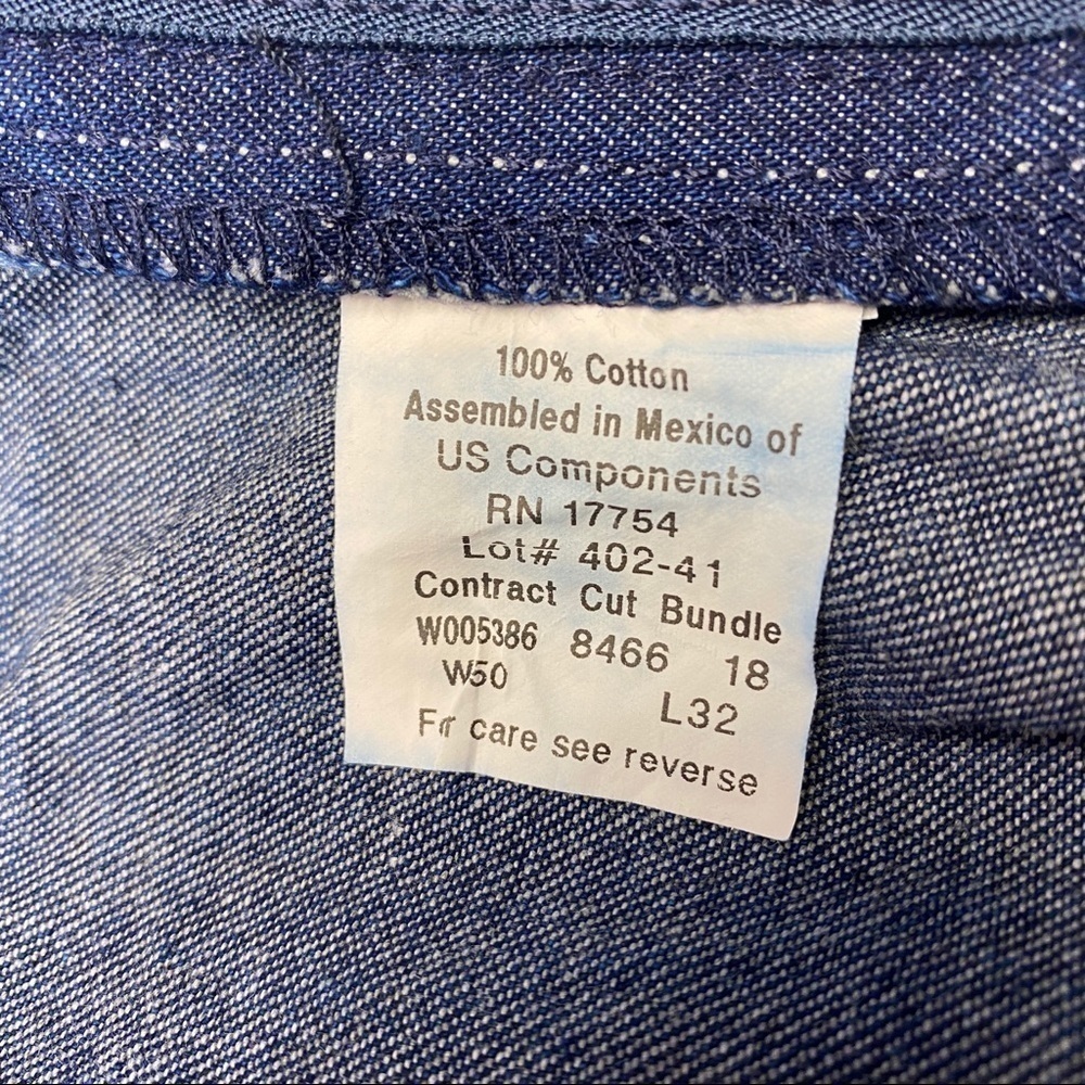 KEY CARPENTER JEANS W50 L32 - Picture 5 of 7